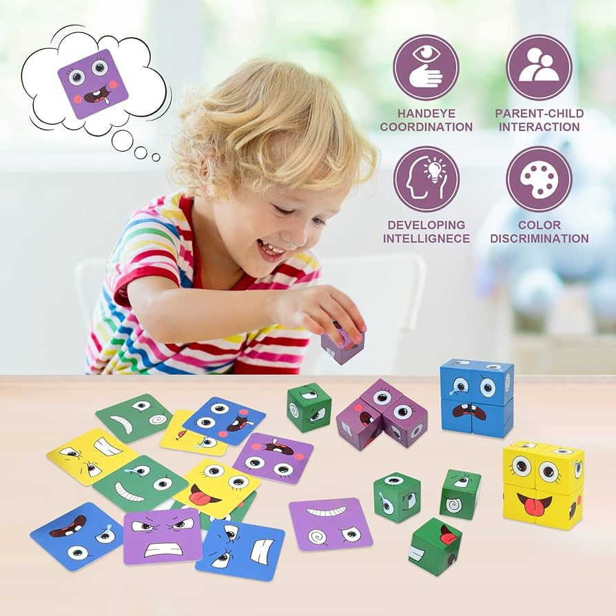 CUBO INFANTIL DE CARAS GS001